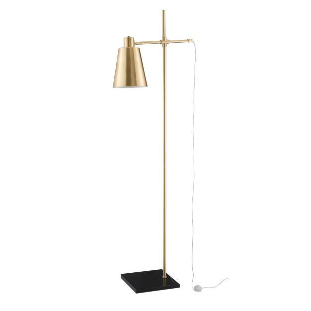 Nova Luce Signore - lampadaire - 165 cm - or satiné