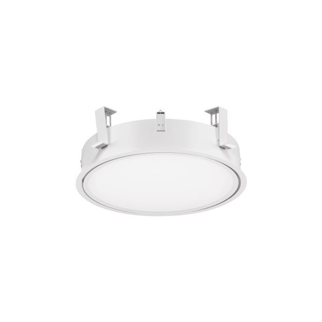 Nova Luce Perfect Profile Trimless - spot à encastrer avec télécommande (excl.) - Ø 440 mm, 420 mm encastré - 24W LED dimmable incl. - 2700K-6000K - blanc