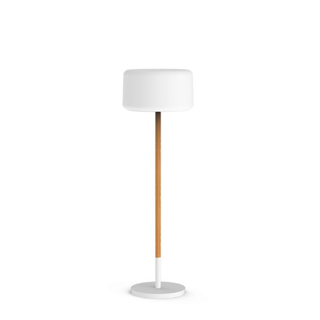 New Garden Chloe Plant - lampadaire avec source lumineuse rechargeable et télécommande - dimmable 4,5W LED incl - Ø 45 x 155 cm - IP65 - plastique