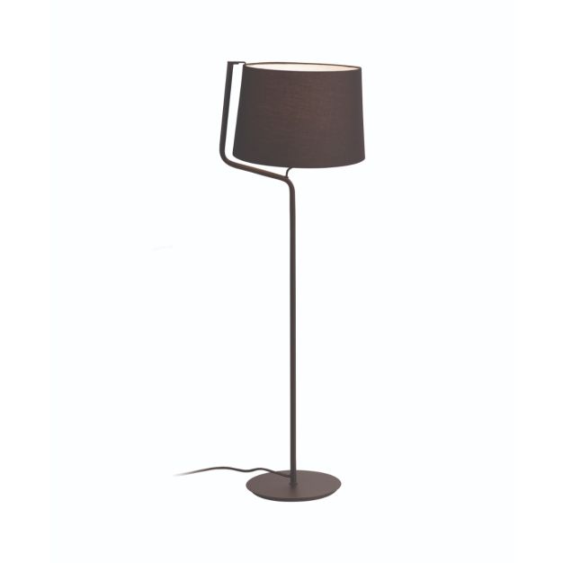 Maxlight Chicago - lampadaire - 155 cm - noir