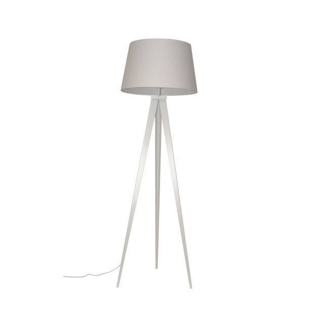 Artdelight Triad - lampadaire - 135 cm - blanc