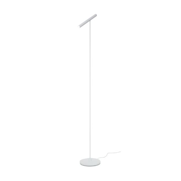 Artdelight Harper - lampadaire avec détecteur de mouvement - 140 cm - 6W dimmable LED incl - blanc