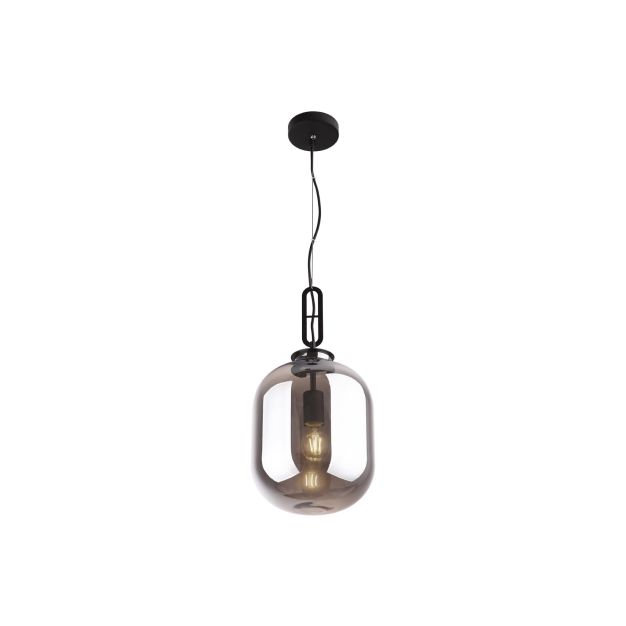 Maxlight Honey - lampe suspendue - Ø 24 x 150 cm - noir