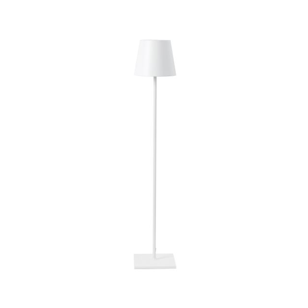 Faro TOC - lampadaire - Ø 28 x 150 cm - 5W LED incl - IP54 - blanc mat