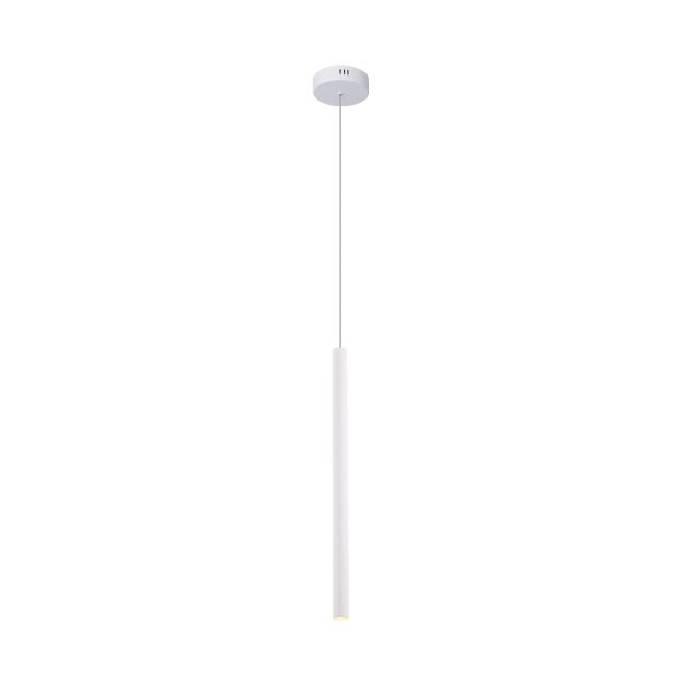 Maxlight Organic - lampe suspendue - Ø 2,5 x 190 cm - 1W LED incl - blanc