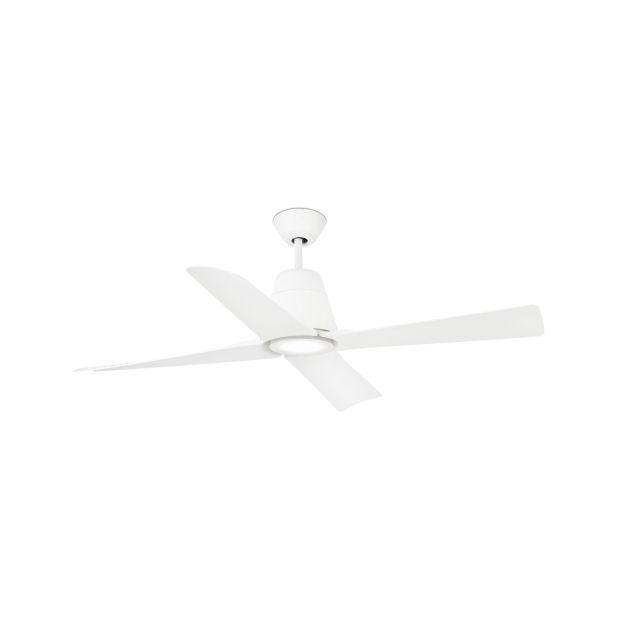 Faro Typhoon - ventilateur de plafond avec télécommande - Ø 130 cm - IP44 - blanc