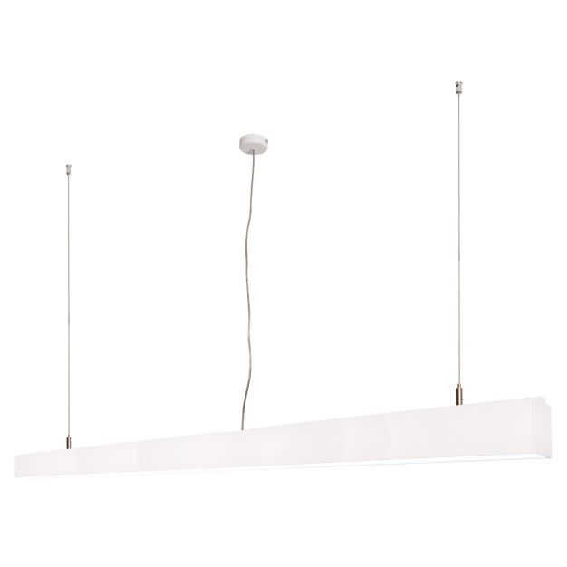 Roi Du Luminaire Linear - lampe suspendue - 170 x 5 x 200 cm - 54W LED incl. - blanc - couleur de lumière blanche