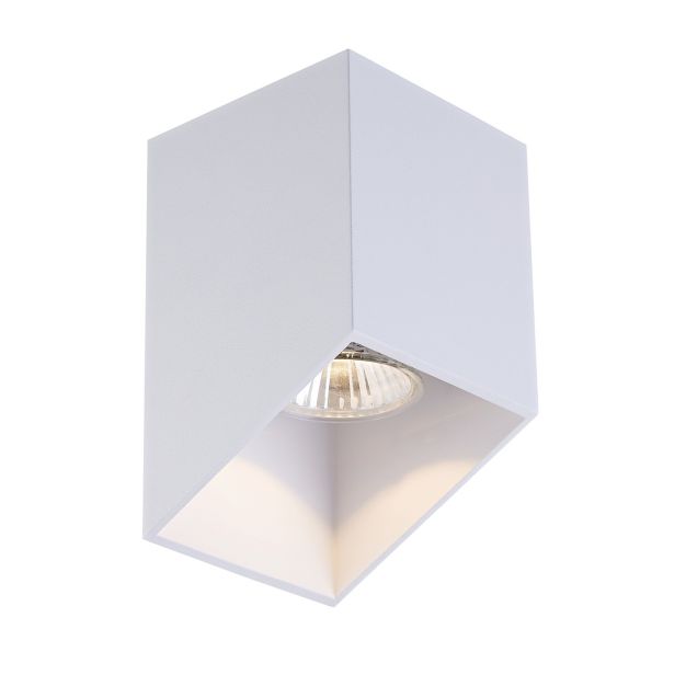 Zuma Line Quby SL - spot apparent - 13 x 8 x 8 cm - blanc