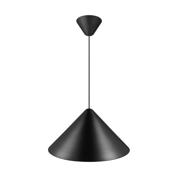 Design for the People Nono 49 - lampe suspendue - Ø 49 x 32,3 cm - noir