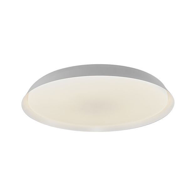 Nordlux Piso - plafonnier - Ø 36,5 x 5,6 cm - 22W LED dimmable incl. - blanc