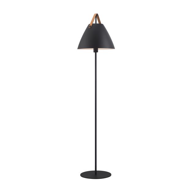 Design for the People Strap - lampadaire - Ø 36 x 153,7 cm - noir