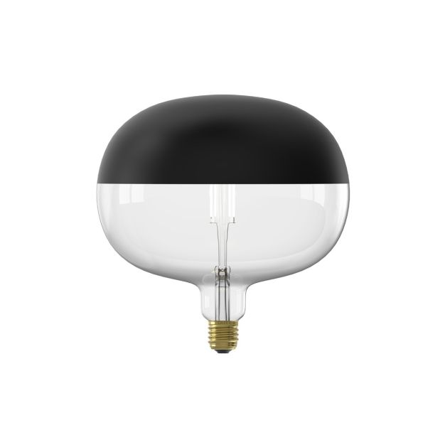 Calex Boden Top Mirror Ampoule LED - Ø 22 x 22,5 cm - E27 - 6W dimmable - 1800K - noir