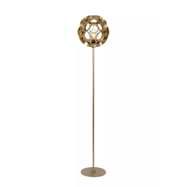 Lucide Hannelore - lampadaire - Ø 30 x 149,6 cm - or