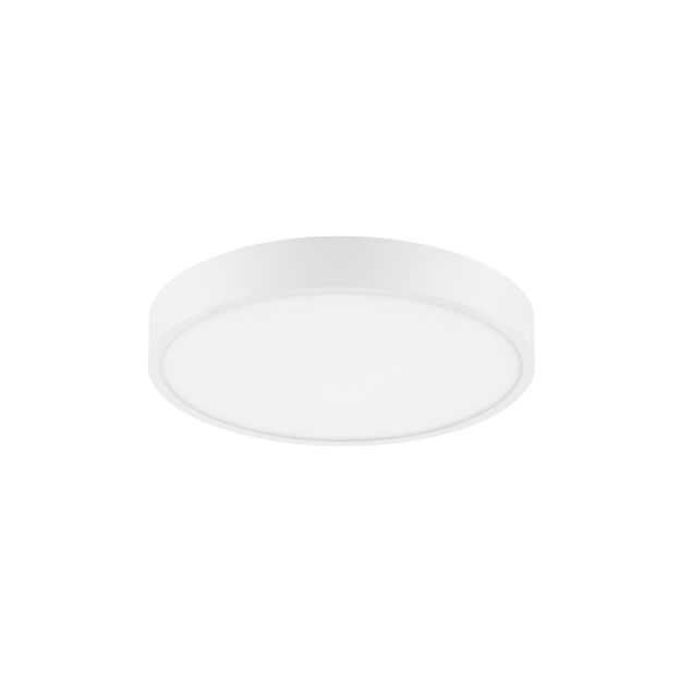 Nova Luce Perfect Profile - plafonnier - Ø 40 x 10 cm - 24W LED dimmable incl. - blanc