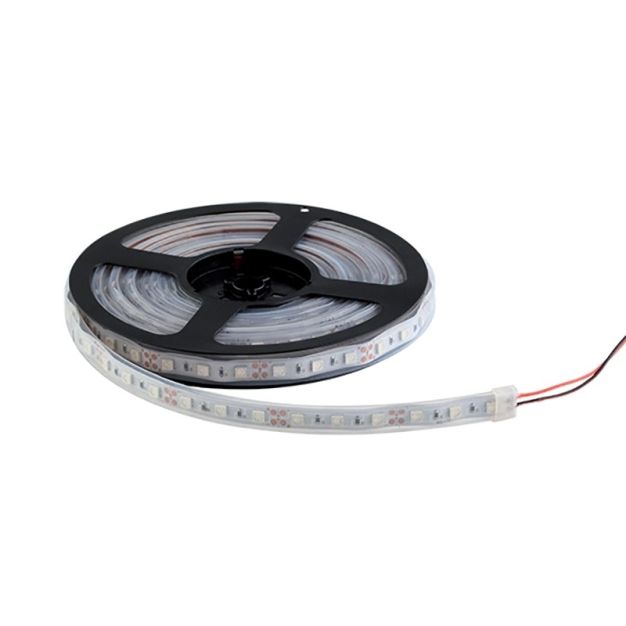 Elmark LED strip 300 - 5 mètres de bande LED 12Vdc - 14,4W par mètre - IP65 - RGB