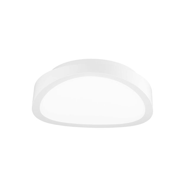 Nova Luce Onda - plafonnier - Ø 40 x 11,5 cm - 40W LED incl. - blanc