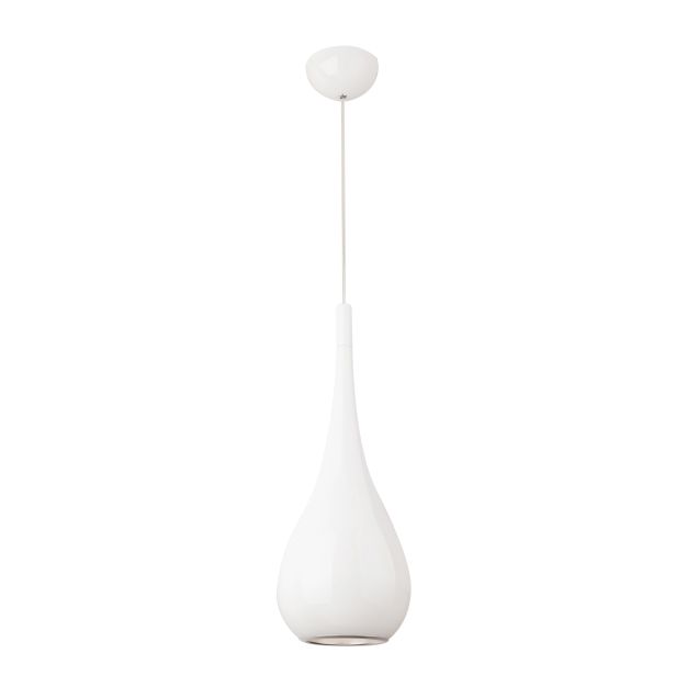 Maxlight Drop - lampe suspendue - Ø 20 x 120 cm - blanc