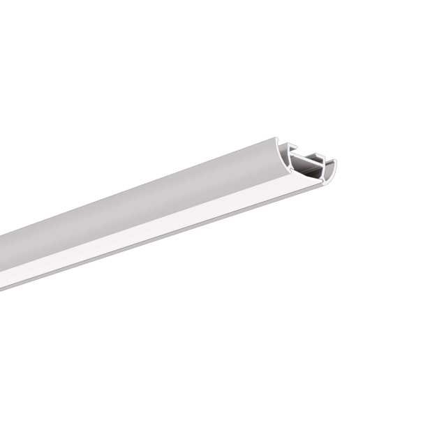 KLUS TOST - Profilé LED - 2,59 x 0,9 cm - longueur 100cm - argent anodisé