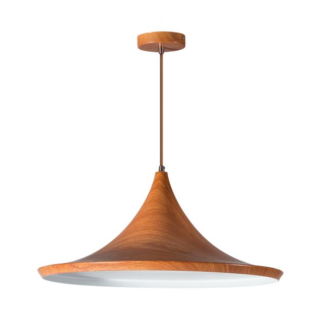 ETH Vein - lampe suspendue - Ø 55 x 140 cm - grain de bois (déstockage)