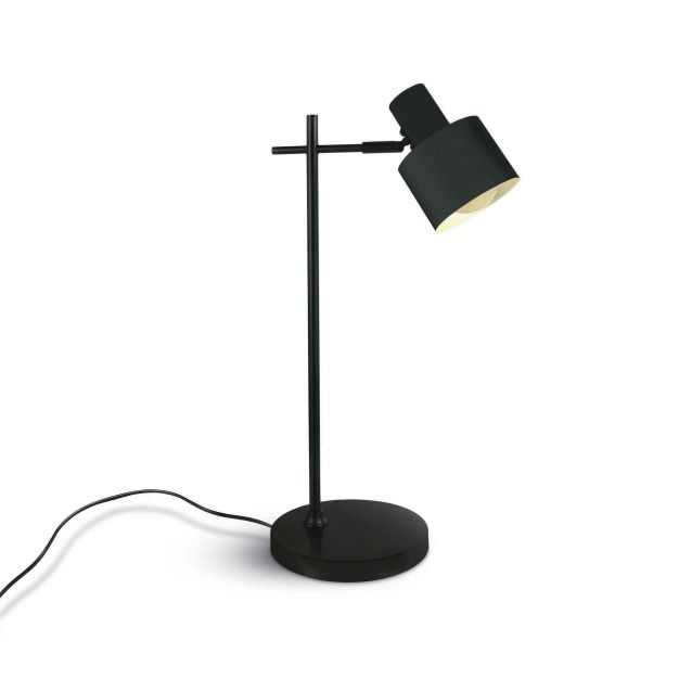 ONE Light Hotel Retro - lampe à poser - Ø 19 x 51 cm - noir