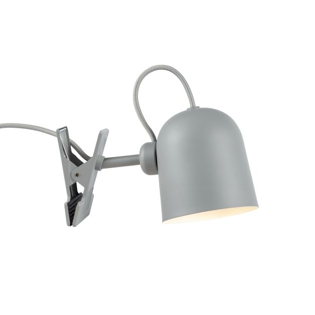 Design for the People Angle Clamp - lampe à pince - 10 x 10 x 12,4 cm - gris