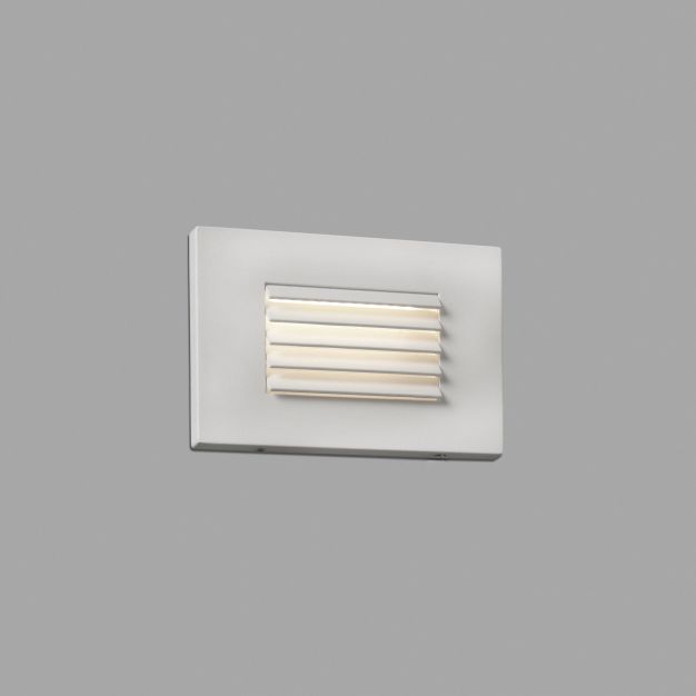 Faro Spark - applique encastrée - 10,5 x 7,5 cm - 5W LED incl. - IP65 - blanc mat