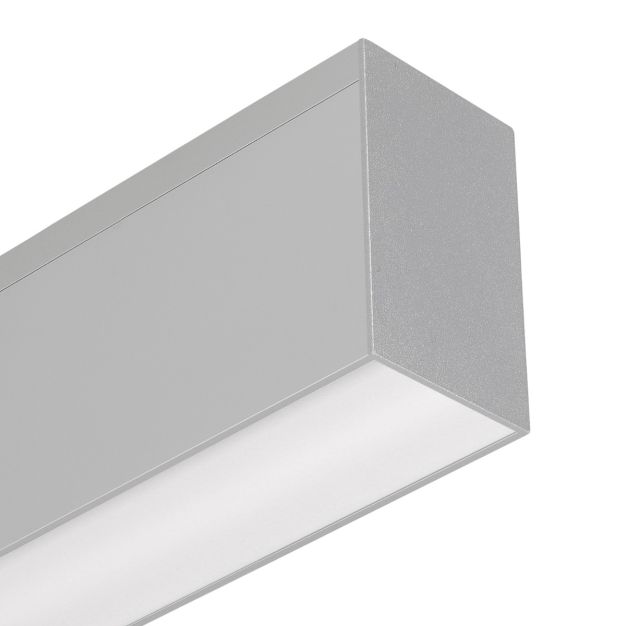 Roi Du Luminaire Slim Line - plafonnier - 178 x 5,5 x 3,3 cm - 34W LED incl. - alu