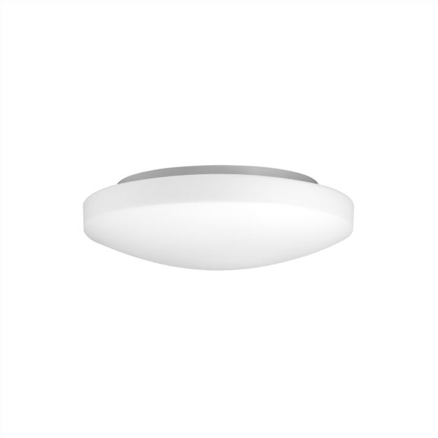 Nova Luce Ivi - plafonnier de salle de bains - Ø 40 x 8 cm - IP44 - blanc