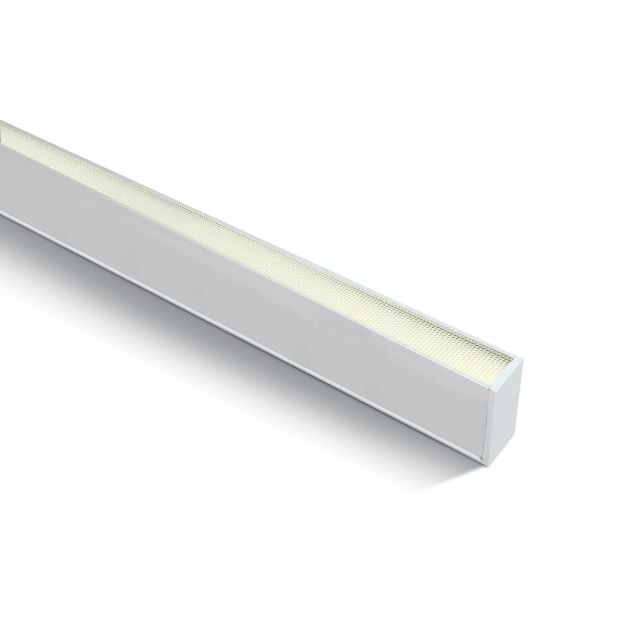 ONE Light LED Linear Profiles - plafonnier/pendentif - 120 x 7 x 3,5 cm - 40W LED incl. - blanc - couleur de lumière blanc chaud