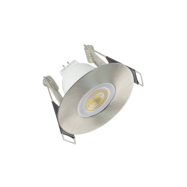 Integral LED mini - spot à encastrer - Ø 64 mm - Ø 45 mm à encastrer - IP65 - nickel satiné