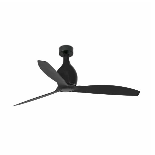 Faro Mini Eterfan - ventilateur de plafond avec télécommande - ventilateur intelligent - Ø 128 cm - noir mat