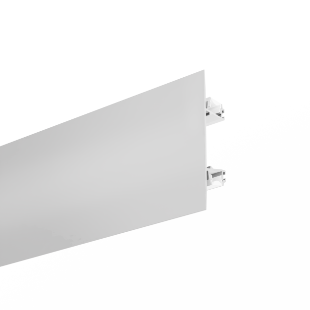 KLUS Plakin Duo - Profilé LED - 11 x 2,23 cm - longueur 200cm - blanc