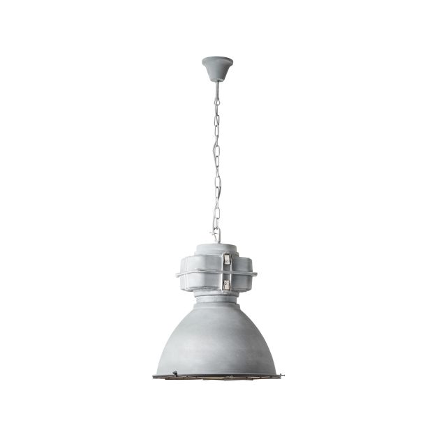 Brilliant Anouk - lampe suspendue - Ø 47,5 x 155 cm - béton gris