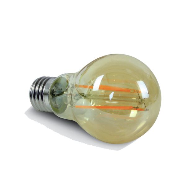 ONE Light Ampoule LED rétro - Ø 6 x 10,5 cm - E27 - 6,5W dimmable - 2200K - ambre