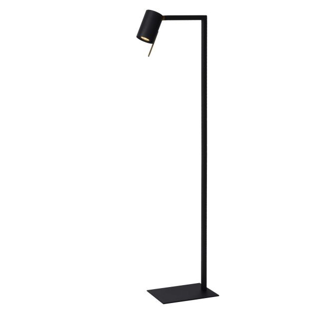 Lucide Lesley - lampadaire - 128cm - noir