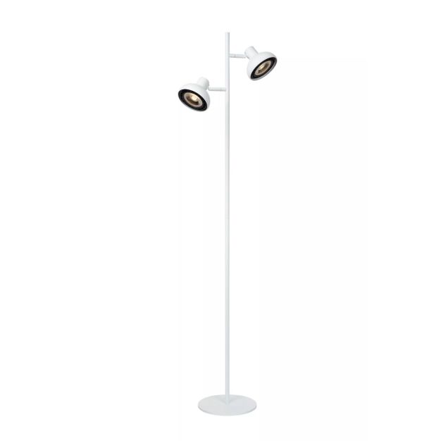 Lucide Sensas - lampadaire - 30 x 22 x 137,9 cm - blanc