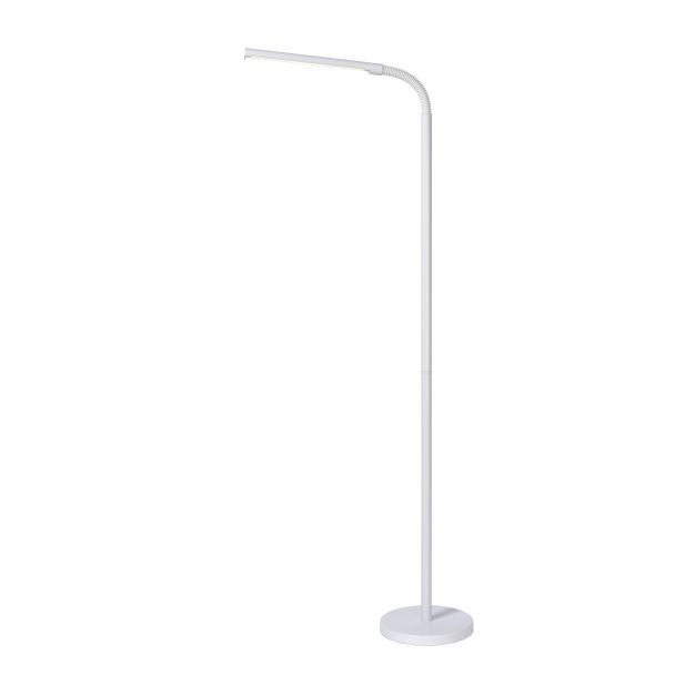 Lucide Gilly - lampadaire - 153 cm - 5W LED incl - blanc