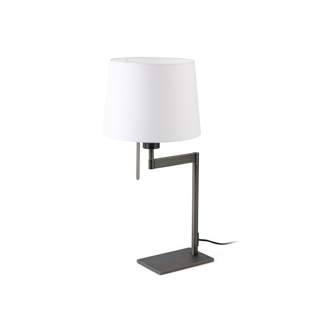 Faro Artis - lampe à poser - Ø 26 x 55 cm - vieux bronze