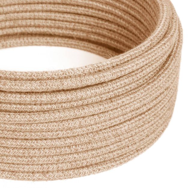 Creative Cables - cordon textile - par 100 cm - Jute