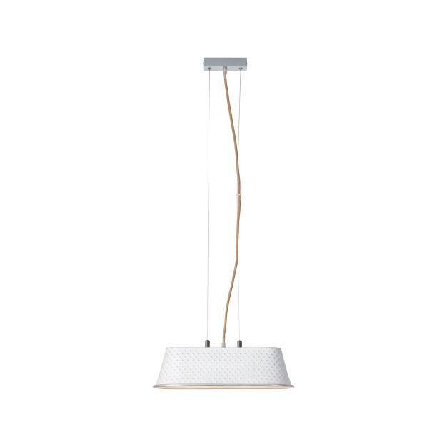 Brilliant Sudo - lampe suspendue - 45 x 19,5 x 123 cm - blanc brillant