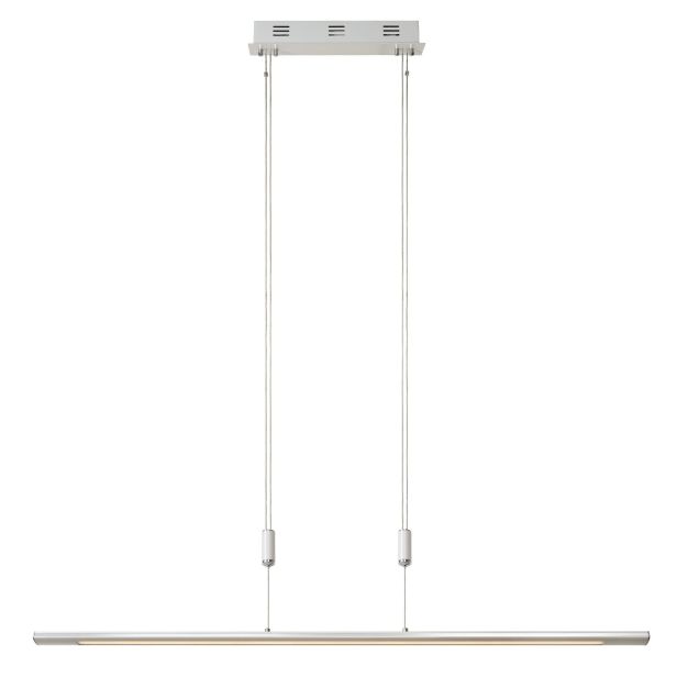 Lucide Kwesti - lampe suspendue - 110 x 8 x 200 cm - 30W LED incl - blanc