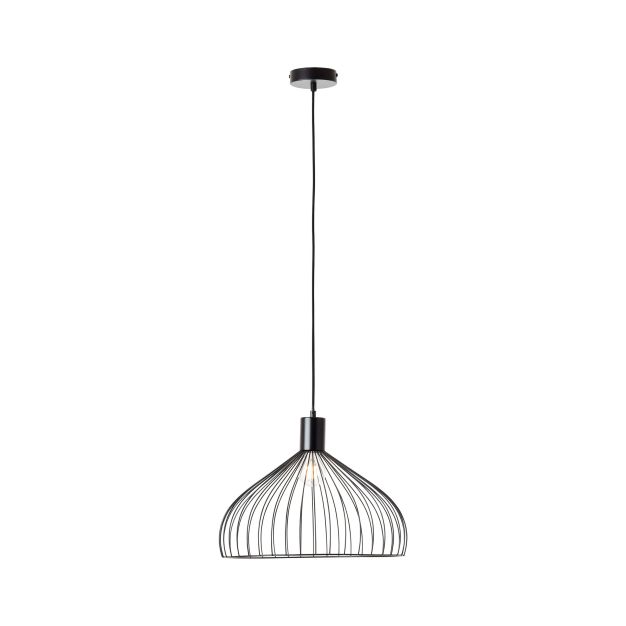 Brilliant Blacky - lampe suspendue - Ø 40 x 135,5 cm - noir mat