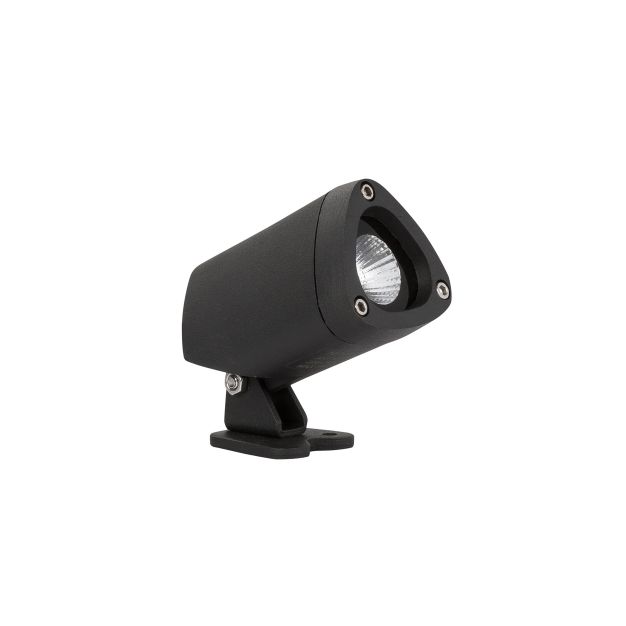 Nova Luce Mini - spot au sol - 8 cm - 3W LED incl - IP65 - noir