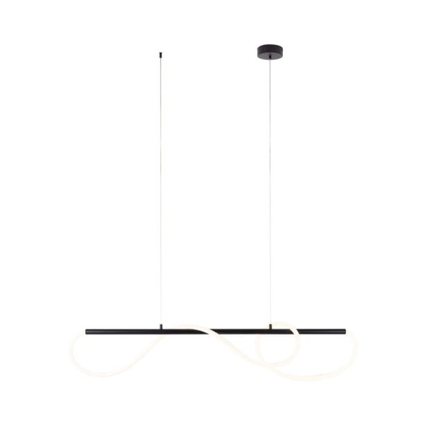 Maxlight Laguna - lampe suspendue - 135 x 130 cm - 30W LED incl. - noir