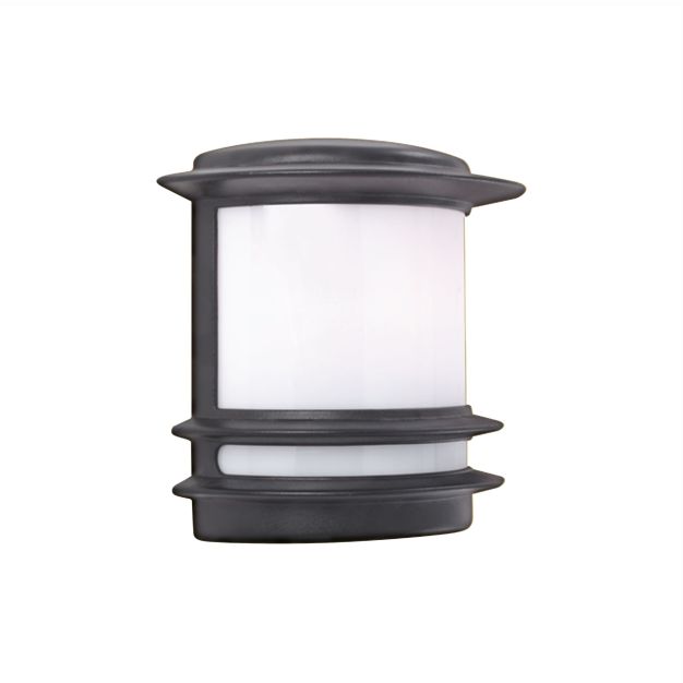 Searchlight Stroud - Applique d'extérieur - 25 x 24 cm - IP44 - noir