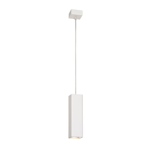 Lucide Gipsy - lampe suspendue - 7 x 7 x 130 cm - blanc