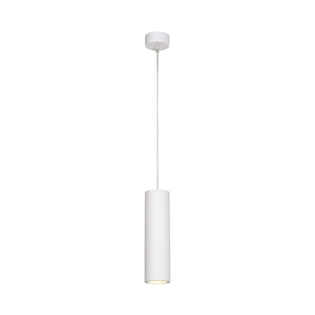 Lucide Gipsy - lampe suspendue - Ø 7 x 130 cm - blanc