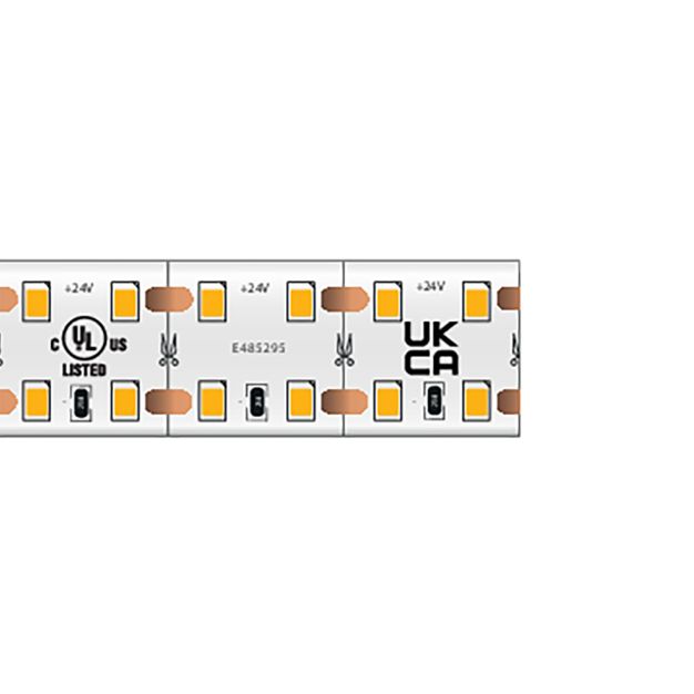 Klus bande LED - largeur 1,8cm, longueur 500cm - 24Vdc - dimmable - 19,2W par mètre - 280 LED par mètre - IP20