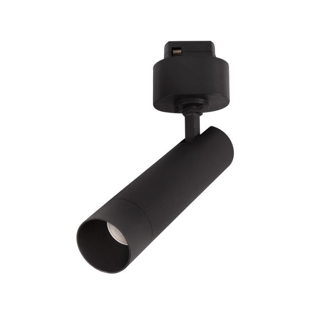 Nova Luce Nap - spot pour système de profilés magnétiques - Ø 3 x 19 cm - 10W LED incl. - noir - couleur de lumière blanc chaud