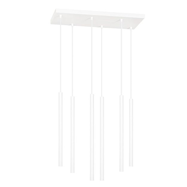 Emibig Selter 6 - lampe suspendue - 59 x 22 x 120 cm - blanc